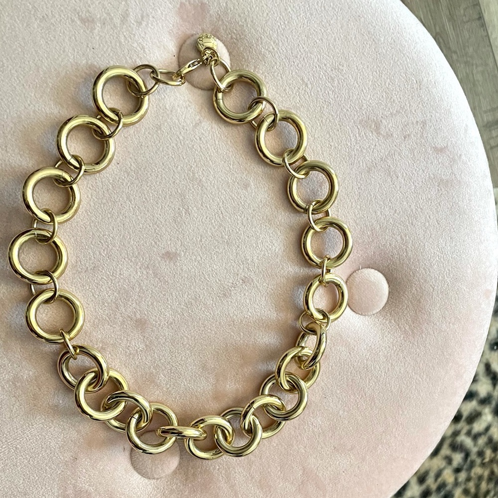 J. Crew Gold Statement Necklace
